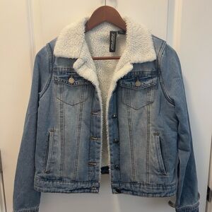 Jou Jou White Sherpa Jacket